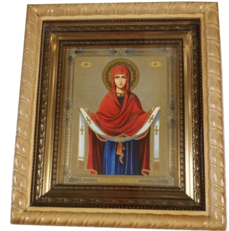 Икона Богородицы: "Покров" 22,5х25,5