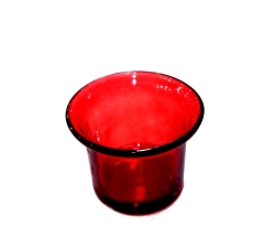 Стакан для лампад скляний, пофарбований &quot;малий&quot;