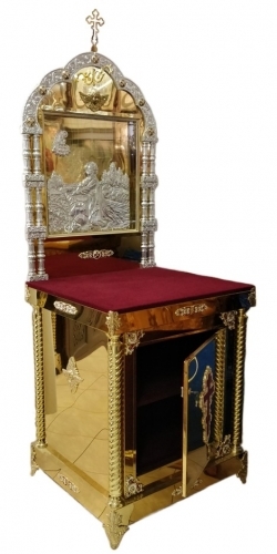 Жертвенный киот с иконой 70х80 Х649