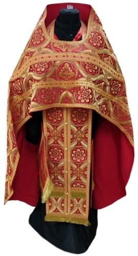 Облачение священника, с парчи