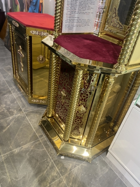 Жертовний кіот з іконою 260х70х80