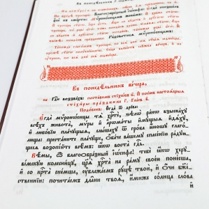 Триодь цветная