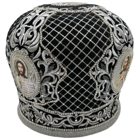 Митра "Сітка" чорна