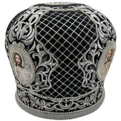 Митра  "Сетка"  чёрная