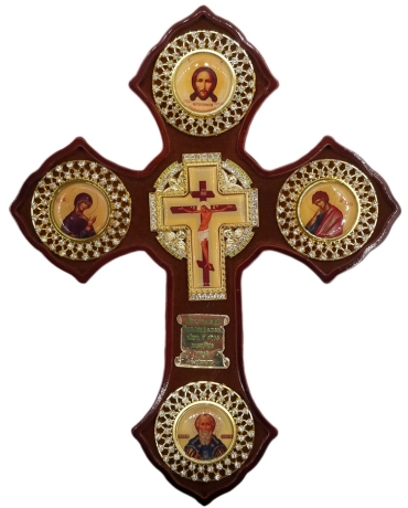 Крест настенный в коробке 