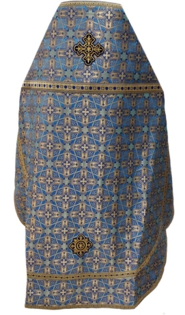 Облачення священника, з парчі "Вифлиємський хрест" з пришивним галуном