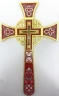 Хрест напрестольний, кит. №7 "Мальтійський" 29x18см