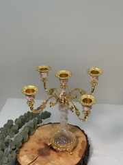 Підсвічник 0021 напрестольний на 5 свічок 27х28см