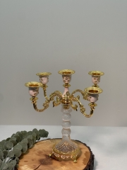 Підсвічник 0021 напрестольний на 5 свічок 27х28см