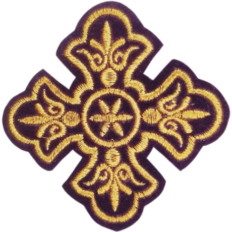 Хрест вишитий 5х5