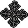 Хрест вишитий 5х5