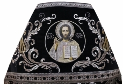 Облачення священника комбіноване з парчі &quot;Флоровський хрест&quot;, з вишитим опліччям, Вишивка &quot;Нова вишивка&quot;