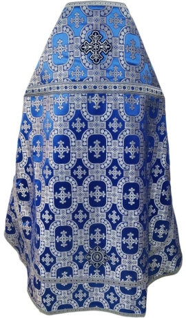 Облачення священника, з парчі "Царський хрест" з пришивним галуном