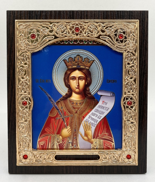 Икона св. мч. Варвара 15х18