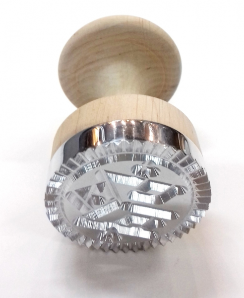 Печатка металев. Богородична Ф75