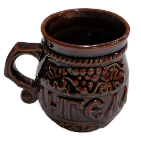 Чашка  Ангела за трапезой  (св.корич.) 