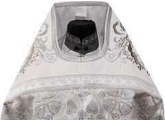 Облачення священника комбіноване з парчі &quot;Флорівський хрест&quot;, з вишитим опліччям, Вишивка &quot;Нова вишивка&quot;