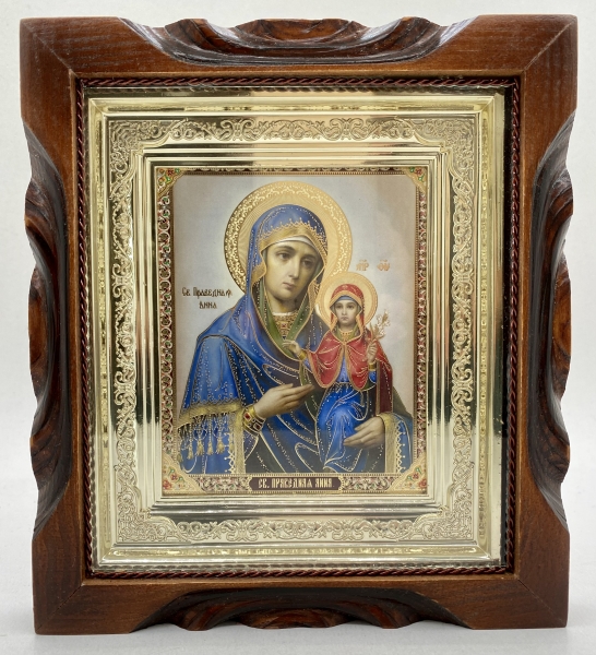 Икона свящ. пров. Анна 19х17