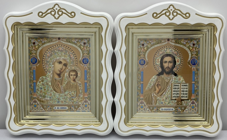 Иконы "Венчальная пара" 30х24