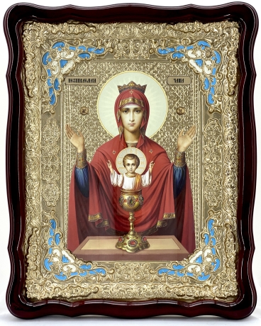 Икона Богородицы "Неупиваемая Чаша" 62х49