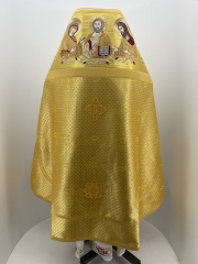 Облачення священника комбіноване з парчі, з вишитим опліччям