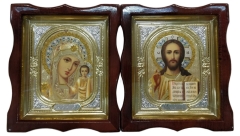 Ікона "Вінчальна пара" (камінчики ф. р.) 25х29