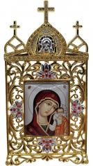 Икона "Спаситель" на подставке 12х6