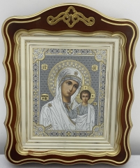 Ікони &quot;Вінчальна пара&quot; літ. сіра, кор., пат. зол. 30х24см