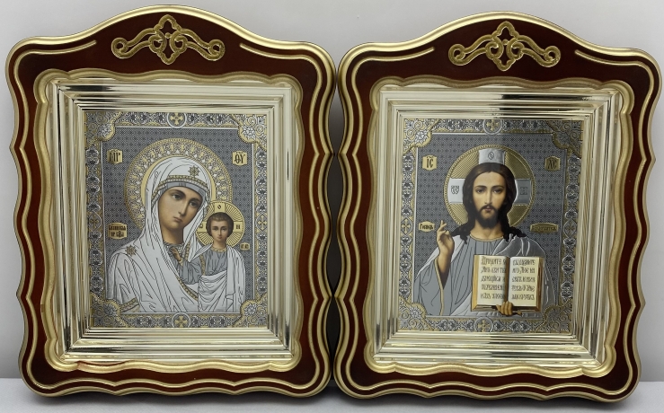 Иконы "Венчальная пара" 30х24