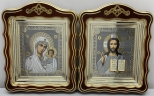 Иконы "Венчальная пара" 30х24