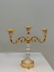 Підсвічник 0022 напрестольний на 3 свічки 26х27см