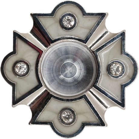 Капсула с эмалью Ф5см бел.эм.бел.кср