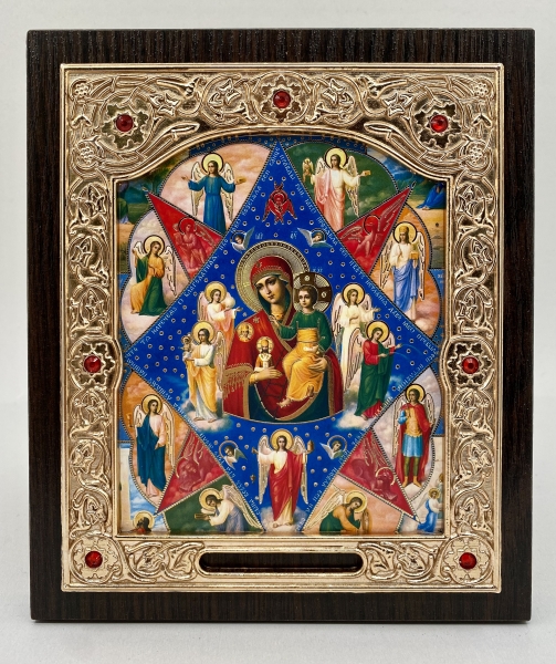 Икона Неопалимая Купина 15х18