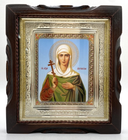 Икона свящ. вмч. Антонина 19х17