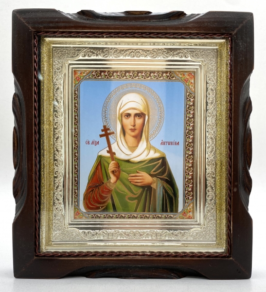 Икона свящ. вмч. Антонина 19х17