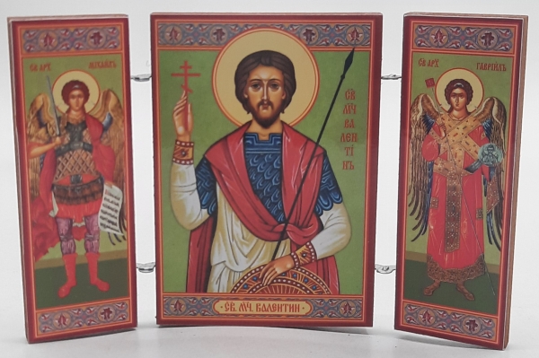 Складень свт. муч. Валентин