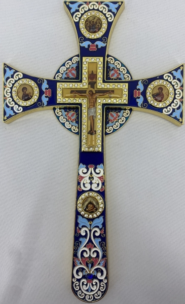 Хрест напрестольний, кит. №8 "Мальтійський" 29x18см