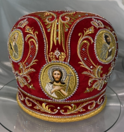 Митра "Корона з Євангелістами"