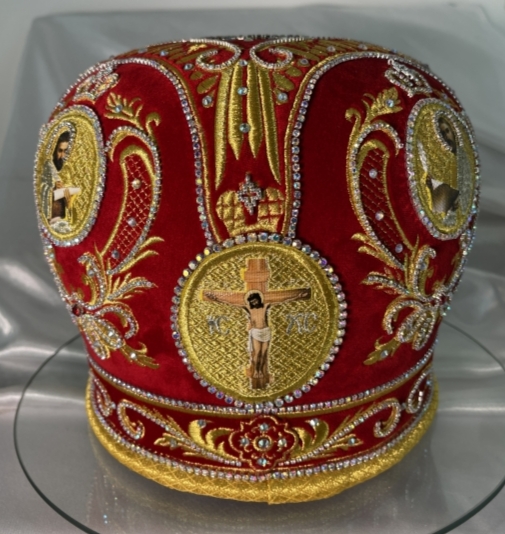 Митра "Корона з Євангелістами"