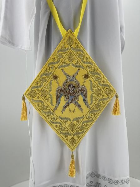 Палиця вишита, вишивка "Херувим"