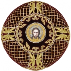 Митра "Сетка" красная