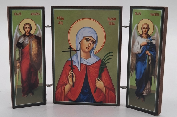 Складень свт. муч. Валентина