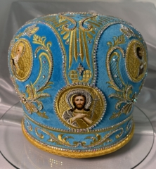 Митра &quot;Корона&quot; голуба