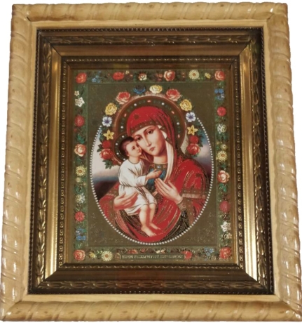 Икона Богородицы: "Жировицкая" 22, 5х25, 5