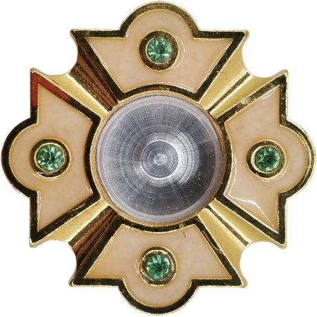 Капсула с эмалью Ф5см бел.эм.зел.кзол 