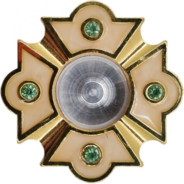 Капсула с эмалью Ф5см бел.эм.зел.кзол