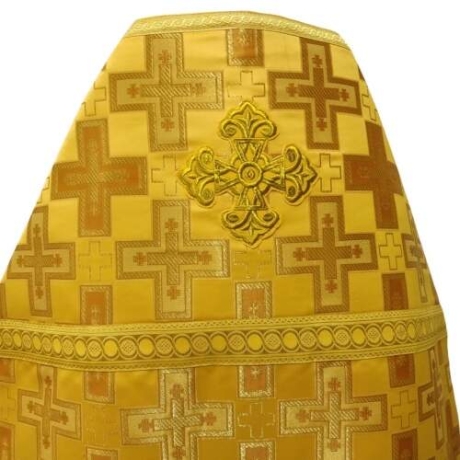 Облачение священника, с парчи "Патриарший крест" с пришитим галуном