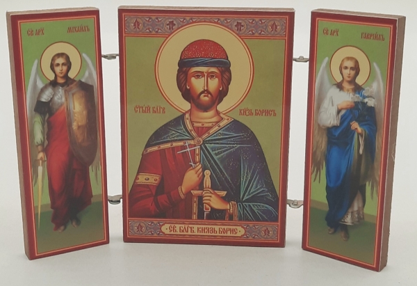 Складень свт. блгв. кн. Борис