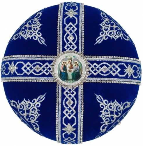 Митра Ромб синяя