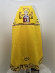 Облачення священника, вишите на габардині, вишивка &quot;Сердечка&quot; з вишитим галуном